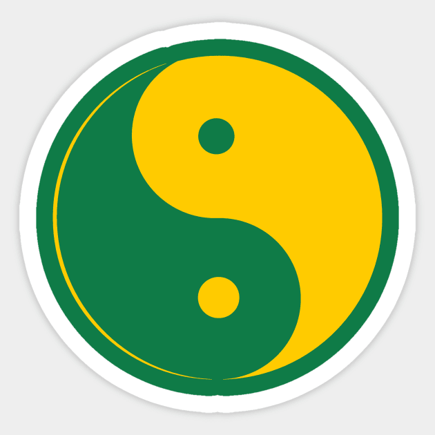 Yin Yang Sticker by bulubulu